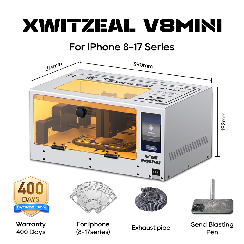 Electronics Repair Equipment - Xwitzeal ® Macchina Laser V8 MINI
